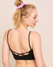 Load image into Gallery viewer, Earth Republic Amoura Brami Strappy Top in color Jet Black and shape pj
