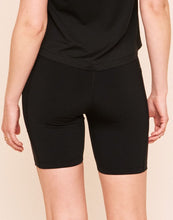 Load image into Gallery viewer, Earth Republic Anais High Waisted Short Biker Shorts in color Jet Black and shape short
