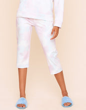 Load image into Gallery viewer, Earth Republic Jaelyn Cropped Pant Cropped Pant in color Tie Dye (Athleisure Print 2) and shape pant
