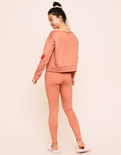 Load image into Gallery viewer, Earth Republic Jenesis Fitted Legging Leggings in color Rhododendron Marl and shape pant
