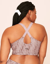 Load image into Gallery viewer, Earth Republic Evie Mid-Support Sports Bra Sports Bra in color Snakeskin (Sports Print 2) and shape sports bra
