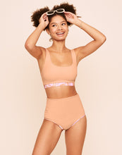 Load image into Gallery viewer, Earth Republic Vivian Reversible High Waist Bottom Reversible Swim Bottom in color PR171253 and shape high waisted
