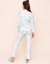Load image into Gallery viewer, Earth Republic Quinn Cotton Long PJ Set Long PJ in color Smudged Unicorn and shape pj
