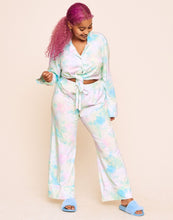 Load image into Gallery viewer, Earth Republic Quinn Cotton Long PJ Set Long PJ in color Smudged Unicorn and shape pj
