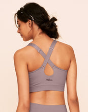 Load image into Gallery viewer, Earth Republic Evie Mid-Support Sports Bra Sports Bra in color Deauville Mauve and shape sports bra
