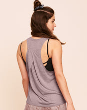 Load image into Gallery viewer, Earth Republic Emmaline Dropped Armhole Tank Workout Tank in color Deauville Mauve and shape tank
