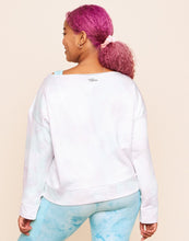 Load image into Gallery viewer, Earth Republic Reese Boat Neck Sweater Boat Neck Sweater in color Tie Dye (Athleisure Print 2) and shape sweater
