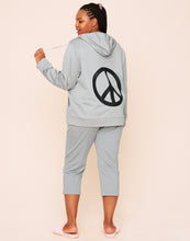 Load image into Gallery viewer, Earth Republic Faye Hooded Pullover Hoodie in color Oyster Mushroom Marl and shape hoodie

