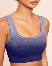 Load image into Gallery viewer, Earth Republic Maeve Ombre Sports Bra Sports Bra in color Solid 02 - Ombre Navy and shape sports bra
