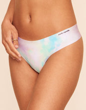 Load image into Gallery viewer, Earth Republic Sage Clean Cut Clean Cut Thong in color Smudged Unicorn and shape thong

