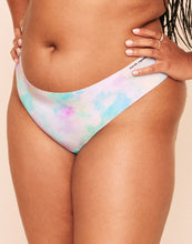 Load image into Gallery viewer, Earth Republic Sage Clean Cut Clean Cut Thong in color Smudged Unicorn and shape thong
