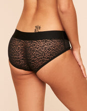 Load image into Gallery viewer, Earth Republic James Lace Lace Hipster in color Jet Black and shape hipster
