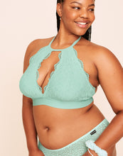 Load image into Gallery viewer, Earth Republic Rylan Halter Bralette Unlined Bralette in color Bay and shape bralette
